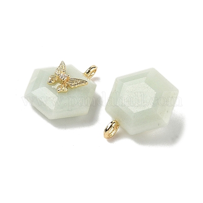 Граненые подвески из натурального цветка амазонита G-P585-01G-05-1