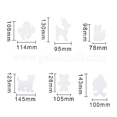 АЬс пластиковые pegboards PH-DIY-P001-03-1