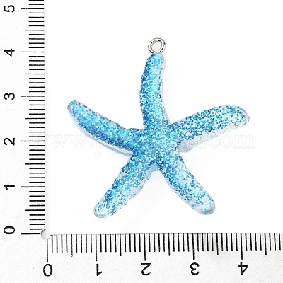 Подвески из непрозрачной смолы RESI-C061-03C-02-1