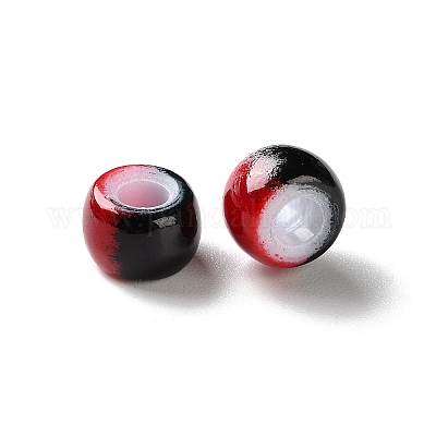 Европейские бусины из АБС-пластика KY-G033-02A-11-1