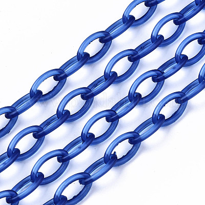 Catene portacavi in plastica abs trasparente fatte a mano&nbsp;X-KY-S166-001A-1