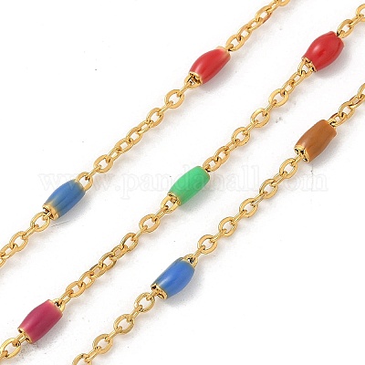 Ионное покрытие (ip) звеньевая цепь из нержавеющей стали 304 CHS-A014-02G-01-1