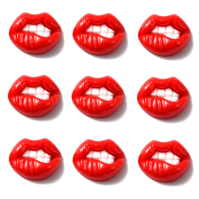 Непрозрачные кабошоны из мультяшной смолы RESI-CJC0020-14-1