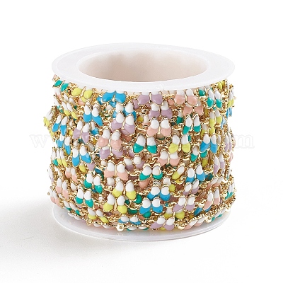 Звенья латунной эмали&nbsp;CHC-E021-09A-1