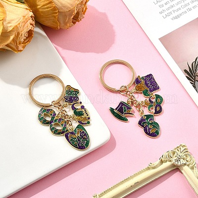 Брелок из эмалевого сплава&nbsp;KEYC-YW00187-01-1