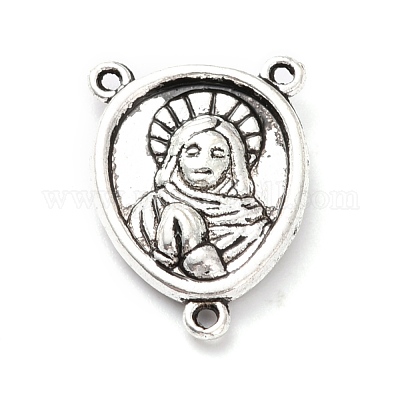 Сплав люстра компонента соединения тибетском стиле PALLOY-P224-31AS-1