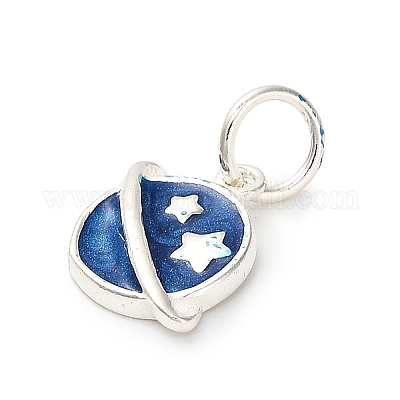 925 подвеска из стерлингового серебра с синей эмалью STER-C014-02C-S-1