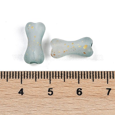 Прозрачные акриловые бусины градиентного цвета OACR-M023-01C-1