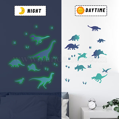 Fish large Glow in the Dark Stickers Peel and Stick Decals 