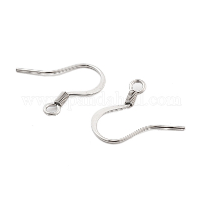 Французские крючки для сережек из нержавеющей стали 304 STAS-F227-24-24-P-1