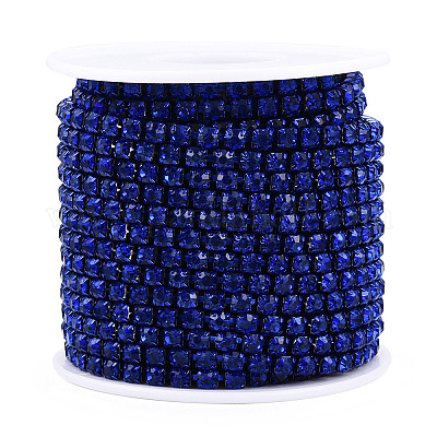 Электрофорез железные стразы цепочки из страз CHC-Q009-SS16-B03-1