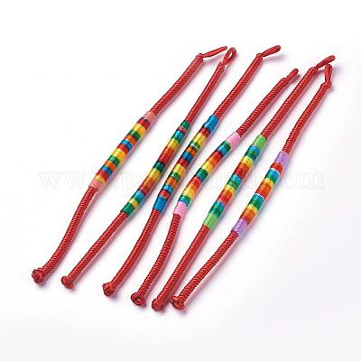 20pcs Mix Colorful Hair Braids Rope Strands for African Braid Girl