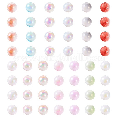 13 цвет непрозрачных акриловых бусин OACR-TA0003-01-1