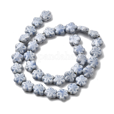 Фарфоровые бусины ручной работы PORC-K010-03C-1