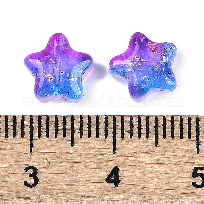 Прозрачные бусины из матового стекла X2-GLAA-NH0003-01F-1