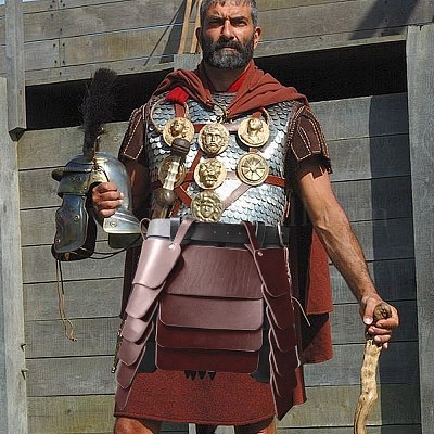 Юбка из искусственной кожи средневекового викинга с поясом AJEW-WH20077-031D-1