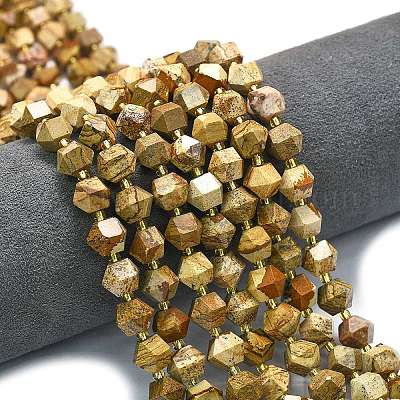 Естественного изображения яшмы бисер нитей G-I376-A65-01-1