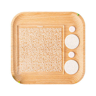 Папки с акриловым тиснением и текстурой виноградной лозы PW-WG53996-01-1