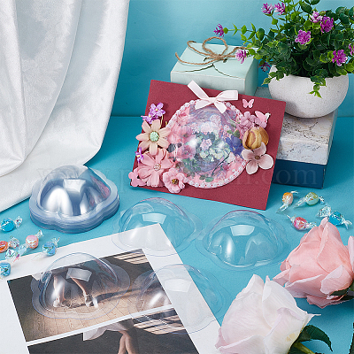 Прозрачная упаковочная коробка из ПВХ FIND-WH0473-017A-1