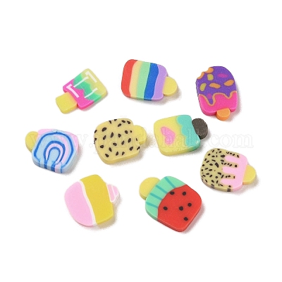 Кабошоны из полимерной глины ручной работы CLAY-B005-03-1