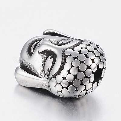 Бусины из нержавеющей стали 304&nbsp;STAS-F150-013AS-1