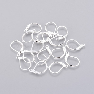 Accessoires dormeuses d'oreilles en laiton&nbsp;KK-B785-S-1-1