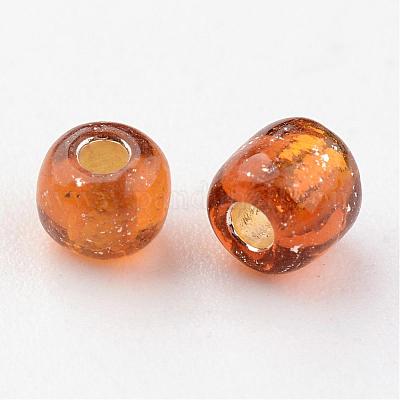 6/0 раунд серебряного подкладки круглого отверстия стекла бисер X-SEED-A005-4mm-53-1