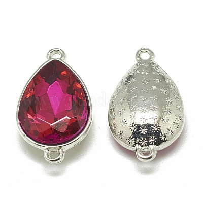 Соединители звеньев сплава стекла&nbsp;PALLOY-T030-7x10mm-09-1