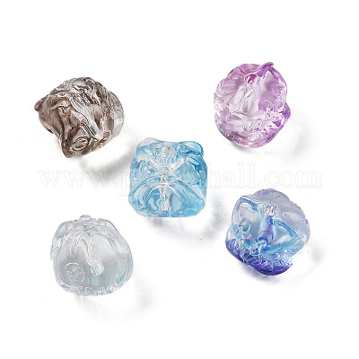 Прозрачные акриловые бусины&nbsp;MACR-K358-32-1