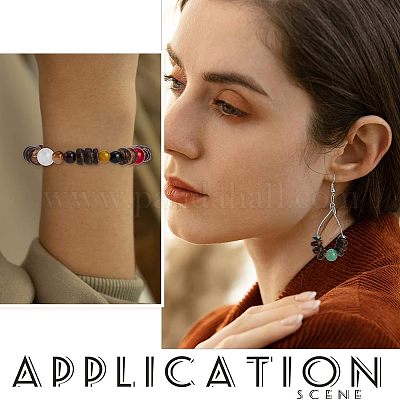 6 нить натуральных кокосовых бусин-рондель COCB-FH0001-03-1