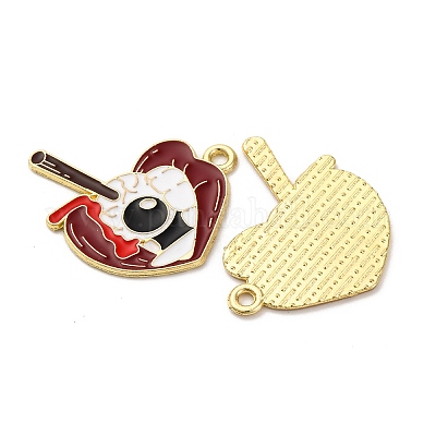 Подвески из сплава хэллоуина с эмалью&nbsp;LS-STAS-I354-01G-L-1