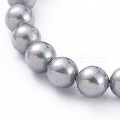 Кисточки шарм стрейч браслеты BJEW-JB05080-05-1