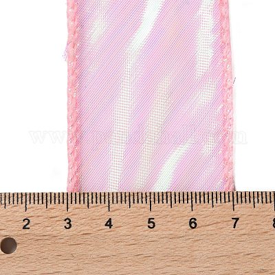 Переливающаяся лента из пряжи «рыбий хвост» для изготовления бантов OCOR-B004-02A-06-1