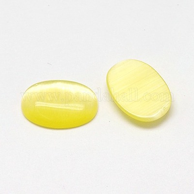 Кабошоны кошачьего глаза CE-J005-15x20mm-06-1