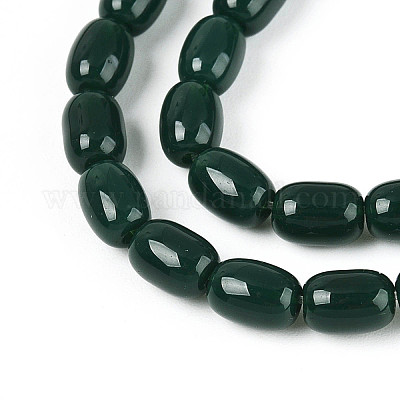 Непрозрачное стекло бисер нитей&nbsp;GLAA-T028-14P-05-1