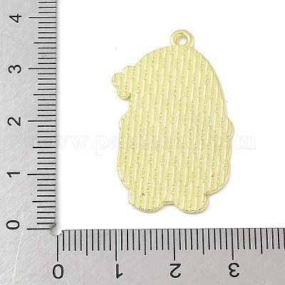 Эмалевые подвески из сплава на тему пчел FIND-M083-06A-G-1