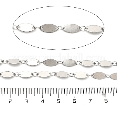 Овальные звенья цепи из нержавеющей стали 304 CHS-A016-63P-A-1