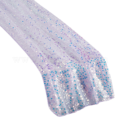 1шт. дорожка для стола с пайетками из полиэстера AJEW-HY0002-23B-1