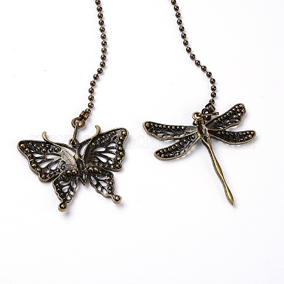 Подвесные украшения из цинкового сплава FIND-WH0071-79AB-1