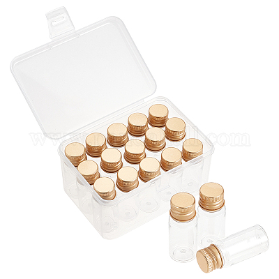 3 Grams Sample Containers With Lids Labels Small Mini Tiny Clear