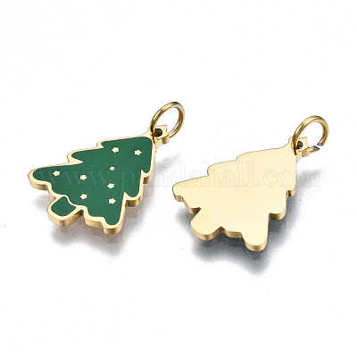 Эмалевые подвески из хирургической нержавеющей стали 316 X-STAS-S116-338G-1