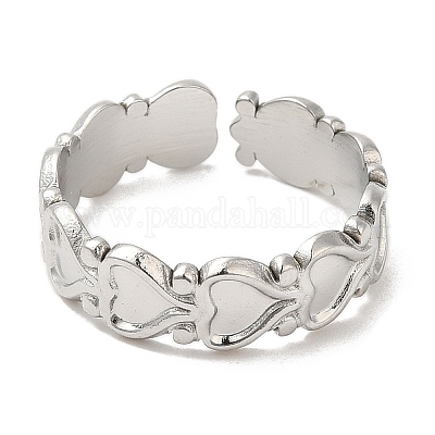 Фурнитура для открытого кольца-манжеты из некорродирующей нержавеющей стали марки 304 RJEW-K245-85P-1