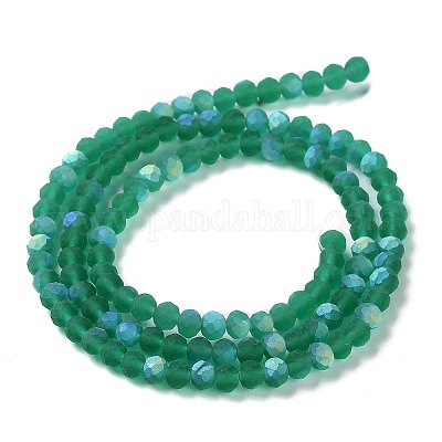 Прозрачные стеклянные бусины X1-EGLA-A034-T4mm-MB18-1