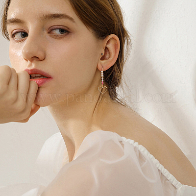 80 шт. 2 цвета фурнитура для сережек-колец из хирургической нержавеющей стали 316 STAS-DC0016-50A-1