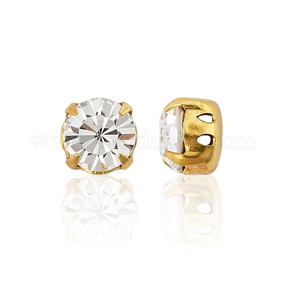 Preciosa® maxima crystal в пришивной чашке Y-PRC-SS34-00030-G-1