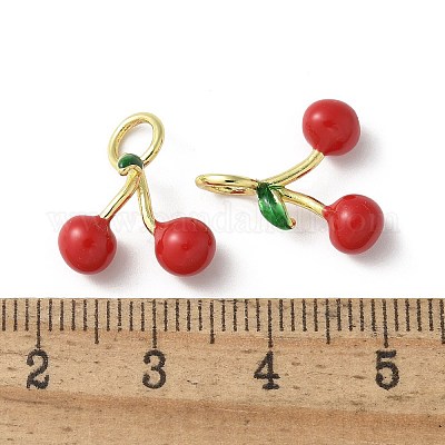 Латунь эмаль подвески&nbsp;KK-P290-12G-01-1