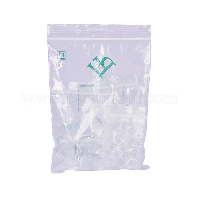 Прозрачные стеклянные кабошоны GGLA-PH0003-01-1