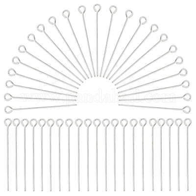 600 шт. Латунный штифт для глаз KK-SP0001-69B-S-1