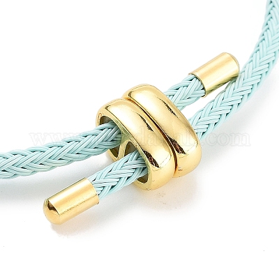 Изготовление браслетов из плетеной стальной проволоки BJEW-H610-02G-09-1