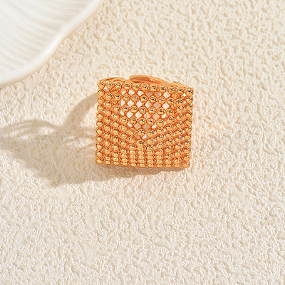 Геометрические полые латунные манжеты для женщин VG2470-1-1